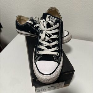 Converse Black and White Chuck Taylor Sneakers
